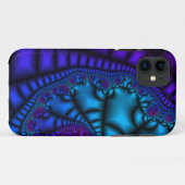 Silky Blue Case-Mate iPhone Case (Achterkant (horizontaal))