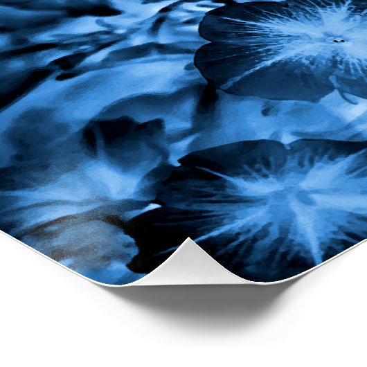 Silky Blue... Perfect Poster (Hoek)