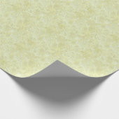 Silky Faux Moire Pattern in Shimmering Yellow Cadeaupapier (Hoek)