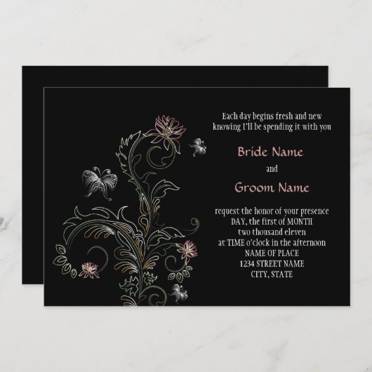 Silky Finish Kaart (Voorkant / Achterkant)