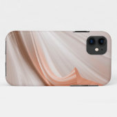 Silky Furl Touch of Peach Case-Mate iPhone Case (Achterkant (horizontaal))