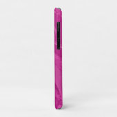 Silky gebogen lijnen abstract in roze Case-Mate iPhone case (Achterkant/links)