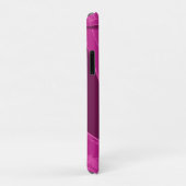 Silky gebogen lijnen abstract in roze Case-Mate iPhone case (Achterkant/rechts)