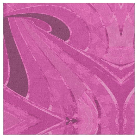 Silky gebogen lijnen abstract in roze stof (Close Up)
