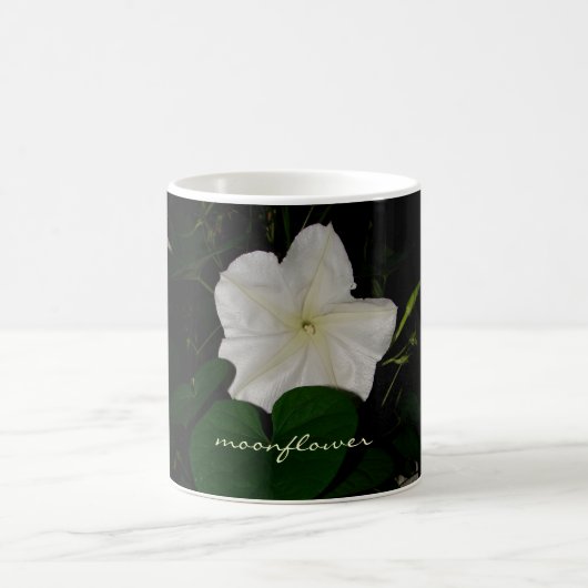 Silky Night-Blooming Moonflower Koffiemok (Center)