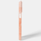 Silky Oranje Heart Abstracte Lijn Case-Mate iPhone Case (Achterkant / Rechts)