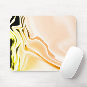 Silky Peach Design Mousepad Muismat
