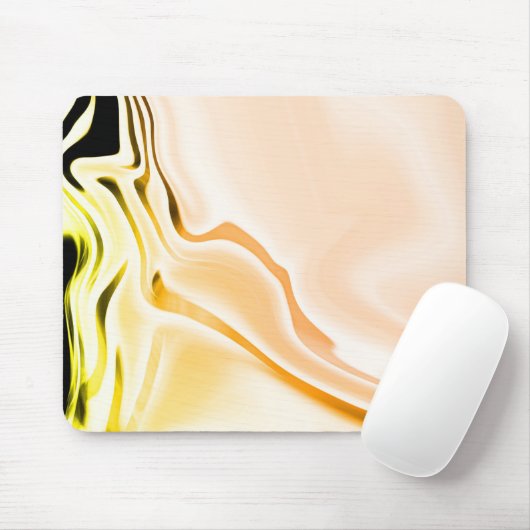 Silky Peach Design Mousepad Muismat (Met muis)