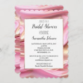 Silky Pink Gold Vrijgezellenfeest Kaart (Voorkant / Achterkant)