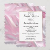 Silky Pink White Vrijgezellenfeest Kaart (Voorkant / Achterkant)