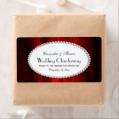 Silky Red Pearl H Wijnflesje Label (Insitu)