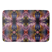 Silky repetitie in zwart-wit en woedend heeft de badmat (Voorkant)