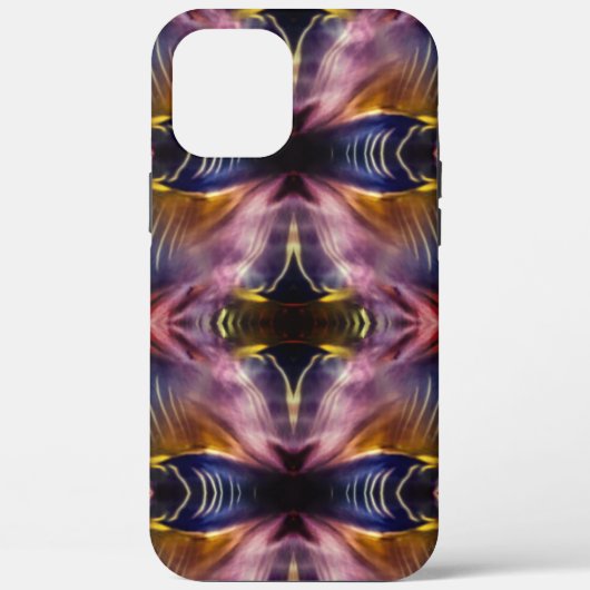 Silky repetitie in zwart-wit en woedend heeft de Case-Mate iPhone case (Achterkant)