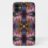 Silky repetitie in zwart-wit en woedend heeft de Case-Mate iPhone case (Achterkant)