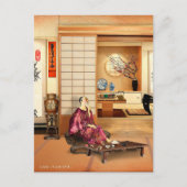 Silky Rice Poeder Briefkaart (Voorkant)