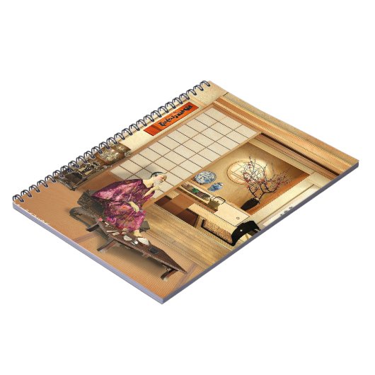 Silky Rice Poeder Notitieboek (Linkerzijde)