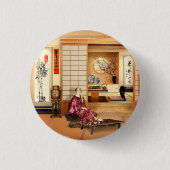 Silky Rice Poeder Ronde Button 3,2 Cm (Voorkant)