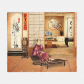 Silky Rice Powder Fleece Deken (Voorkant (Horizontaal))