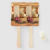 Silky Rice Powder Handwaaier (Voorkant en achterkant)