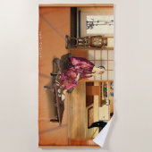 Silky Rice Powder Strandlaken (Voorkant)