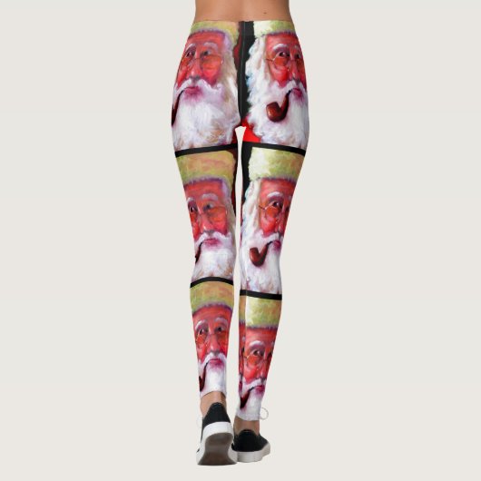 Silky Santa Leggings (Achterkant)