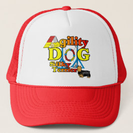 Silky_Terrier_Agility Gifts Trucker Pet