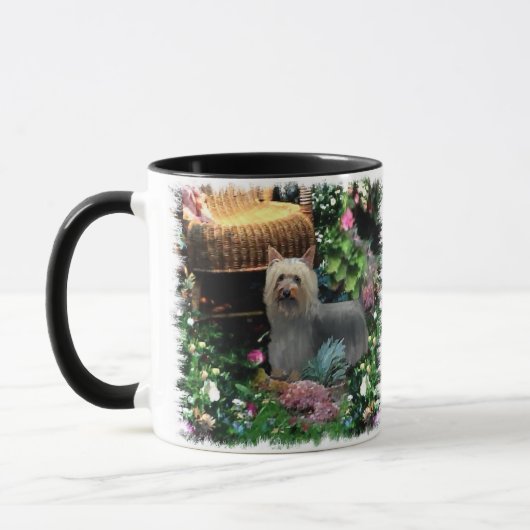 Silky Terrier Art Gifts Mok (Links)