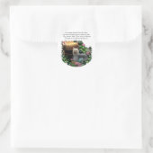 Silky Terrier Art Gifts Ronde Sticker (Tas)