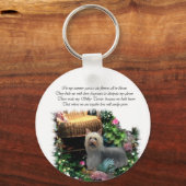 Silky Terrier Art Gifts Sleutelhanger (Voorkant)