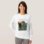 Silky Terrier Art Gifts T-shirt (Voorkant volledig)
