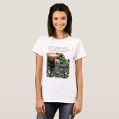 Silky Terrier Art Gifts T-shirt (Voorkant volledig)