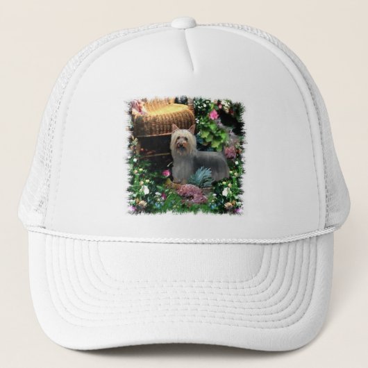 Silky Terrier Art Gifts Trucker Pet (Voorkant)