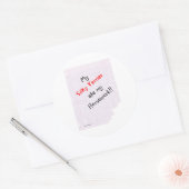 Silky Terrier Ate mijn huiswerk - Sticker (Envelop)