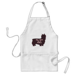 Silky Terrier BFF Gifts Standaard Schort