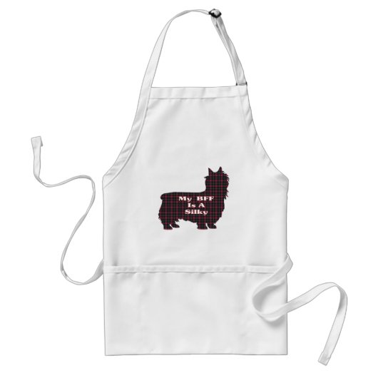 Silky Terrier BFF Gifts Standaard Schort (Voorkant)