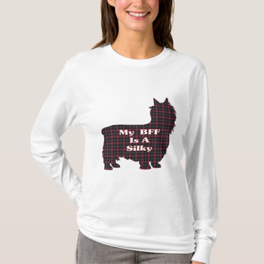 Silky Terrier BFF Gifts T-shirt (Voorkant)