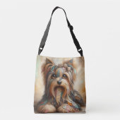 Silky Terrier Crossbody Bag – Hondenliefhebber’s Crossbody Tas (Achterkant)