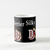 Silky Terrier Dad Gifts Magische Mok (Center)