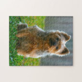Silky Terrier Dog Jigsaws. Legpuzzel (Horizontaal)