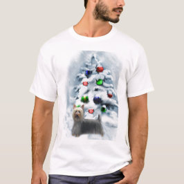 Silky Terrier-kerstcadeaus T-shirt
