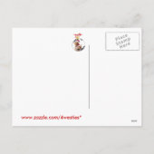 Silky Terrier Kerstknuffels en Kusjes Briefkaart (Achterkant)