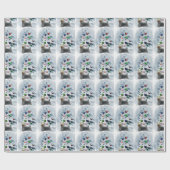 Silky Terrier Kerstmis Cadeaupapier (Vlak)