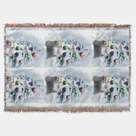 Silky Terrier Kerstmis Deken