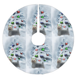 Silky Terrier Kerstmis Kerstboom Rok