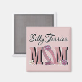 Silky Terrier MOM Magneet (Voorkant / Achterkant)