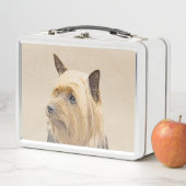 Silky Terrier Painting - Cute Original Dog Art (In situ)