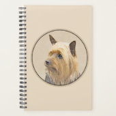 Silky Terrier Painting - Cute Original Dog Art Planner (Voorkant)