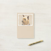 Silky Terrier Painting - Cute Original Dog Art Post-it® Notes (Op bureau)