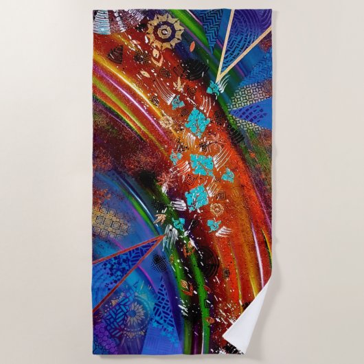 SILLAGE van Christèle Chabrette Strandlaken (Voorkant)