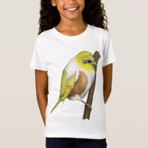 Sillvereye tauhou Nieuw-Zeeland vogel T-shirt